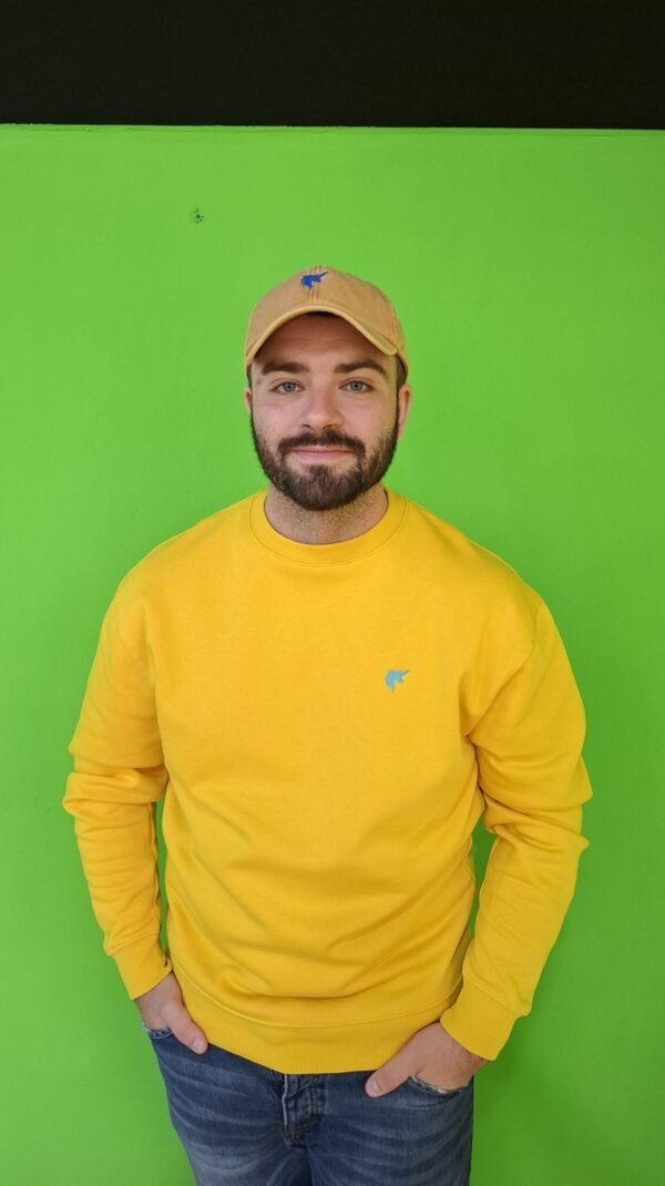 SUDADERA AME CIRCUIT AMARILLA - Imagen 2