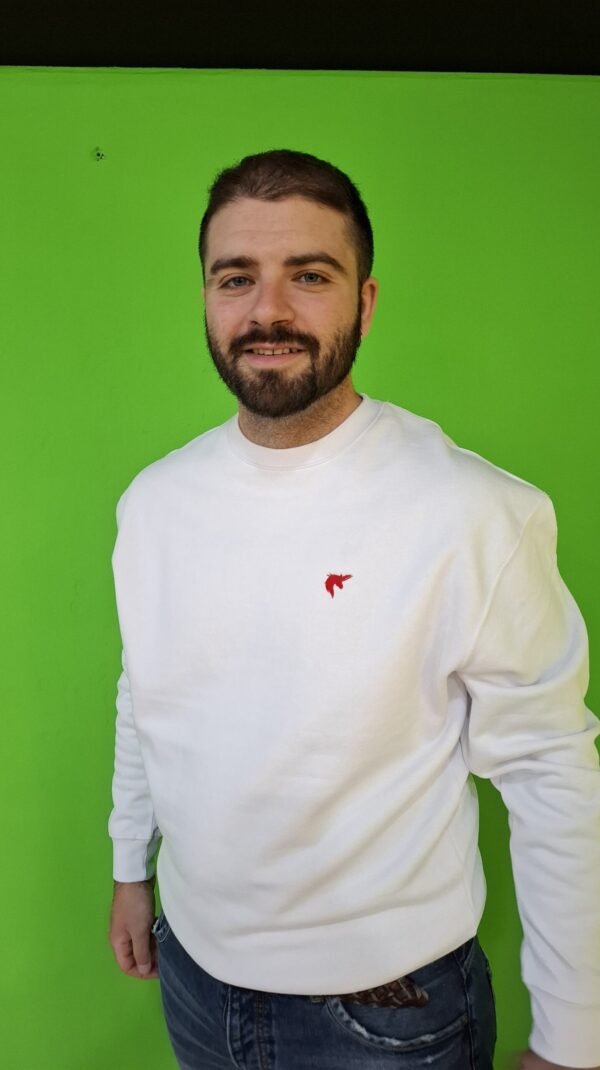 SUDADERA AME CIRCUIT BLANCA - Imagen 4