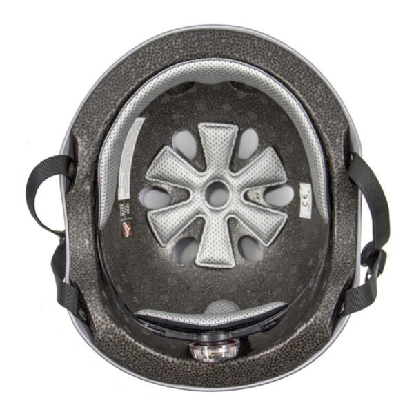 Casco Gris para Scooter, Bicicleta y E-Bike - Talla L - Imagen 3